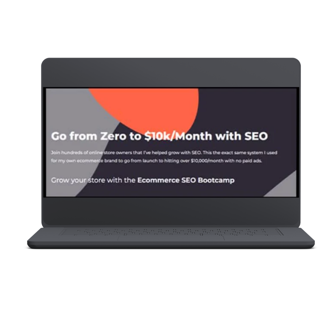 Ecommerce SEO Bootcamp
